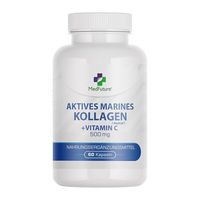 Produktbild von MedFuture Kollagen Kapseln mit Fischkollagen – 60 Kapseln – Ohne Zusatzstoffe