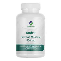 Medfuture Kudzu Root Extract 500 mg Kapseln 60 Stück laktosefrei und glutenfrei – Bild 1 von 6