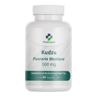 Produktbild von Medfuture Kudzu Root Extract 500 mg Kapseln 60 Stück laktosefrei und glutenfrei