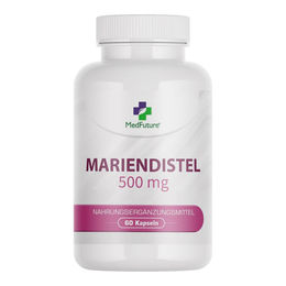 MedFuture Mariendistel 500 mg 60 Kapseln – Bild 1 von 2