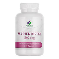 Produktbild von MedFuture Mariendistel 500 mg 60 Kapseln