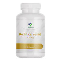 Produktbild von MedFuture Nachtkerzenöl Kapseln ohne Zusatzstoffe 60 Stück