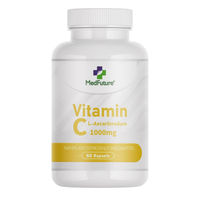 Produktbild von MedFuture Vitamin C 1000 mg Ascorbinsäure Kapseln ohne Zusatzstoffe 60 Kapseln