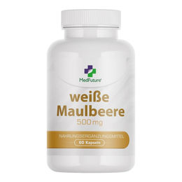 MedFuture Weißer Maulbeerextrakt 500 mg 60 Kapseln – Bild 1 von 1