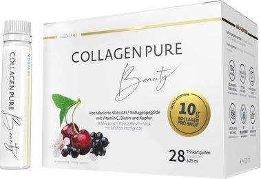 Mediakos Collagen Beauty Trinkampullen hochdosiert laktosefrei und glutenfrei 28 Stück – Bild 1 von 1