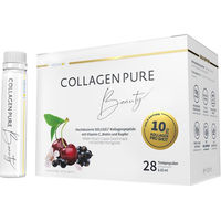 Produktbild von Mediakos Collagen Beauty Trinkampullen hochdosiert laktosefrei und glutenfrei 28 Stück