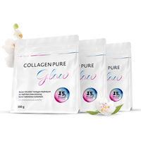 Produktbild von Mediakos COLLAGEN PURE Glow Kollagen Pulver Typ I und III aus Rind ohne Zusatzstoffe und zuckerfrei
