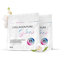 Produktbild von Mediakos COLLAGEN PURE Glow Kollagen Pulver Typ I und III aus Rind ohne Zusatzstoffe zuckerfrei
