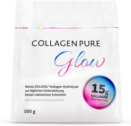 Mediakos GmbH Collagen Pure Glow 100% reines Kollagen Pulver Typ I und III aus Rind 500 g zuckerfrei ohne Zusatzstoffe – Bild 1 von 1