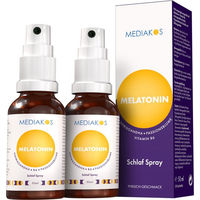 Produktbild von Mediakos Melatonin Ashwagandha Schlaf Spray 2x50 ml