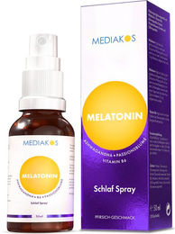 Mediakos Melatonin Ashwagandha Schlaf Spray vegan – Bild 1 von 9