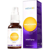 Produktbild von Mediakos Melatonin Ashwagandha Schlaf Spray vegan