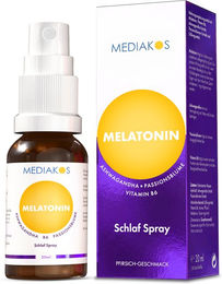 Mediakos Melatonin Ashwagandha Schlaf Spray Vegan 20 ml – Bild 1 von 11