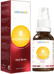 Mediakos Vitamin B Komplex Vital Spray Vegan – Bild 1 von 4