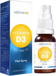 Mediakos Vitamin D3 1000 I.E. Vital Spray für Kinder – Bild 1 von 3