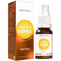 Produktbild von Mediakos Vitamin D3 + K2 Spray mit 1000 IE und 20 µg für Kinder