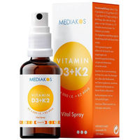 Produktbild von MEDIAKOS Vitamin D3 + K2 Vital Spray für Kinder mit 4000 IE pro Portion