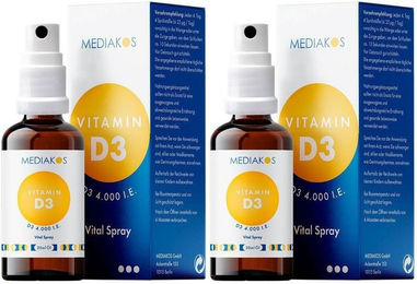 MEDIAKOS Vitamin D3 Vital Spray 4000 I.E. vegetarisch – Bild 1 von 2