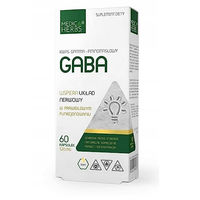 Produktbild von Medica Herbs GABA Kapseln ohne Zusatzstoffe 60 Stück