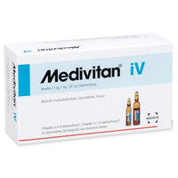 Produktbild von Medice Medivitan iV B-Komplex Doppel-Ampullen vegan und vegetarisch