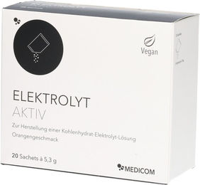 Medicom Elektrolyt Aktiv Pulver Orange glutenfrei und laktosefrei – Bild 1 von 1