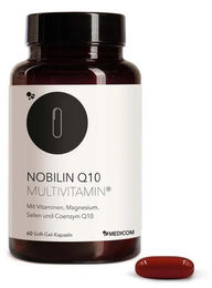 MEDICOM Nobilin Q10 Multivitamin mit Ubiquinon Soft-Gel-Kapseln 60 Stück – Bild 1 von 3