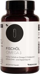 Medicom Omega-3 Fischöl Weichkapseln 600 mg 60 Kapseln – Bild 1 von 1