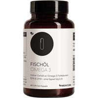 Produktbild von Medicom Omega-3 Fischöl Weichkapseln 600 mg 60 Kapseln