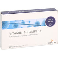 Produktbild von MEDICOM Pharma GmbH B-Komplex Kapseln 60 Stück