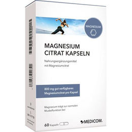 MEDICOM Pharma Magnesiumcitrat Kapseln 60 Stück – Bild 1 von 1