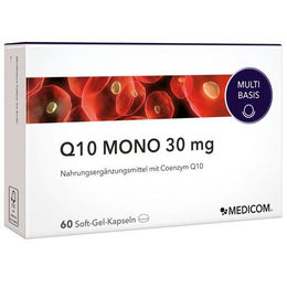 MEDICOM Pharma Q10 Mono mit Ubiquinon 30 mg Weichkapseln 60 Stück – Bild 1 von 1