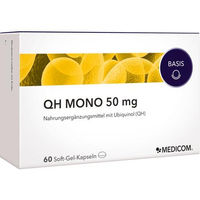 Produktbild von MEDICOM Pharma Ubiquinol 50 mg Weichkapseln 60 Stück