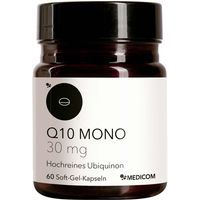 Produktbild von MEDICOM Q10 MONO mit Ubiquinon 30 mg Kapseln 60 Stück
