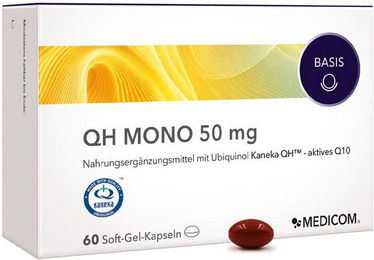 MEDICOM Ubiquinol 50 mg Kapseln 60 Stück – Bild 1 von 1