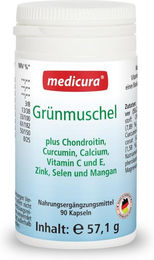MEDICURA AG Grünmuschel mit Vitaminen und Mineralstoffen Kapseln – Bild 1 von 1