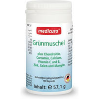Produktbild von MEDICURA AG Grünmuschel mit Vitaminen und Mineralstoffen Kapseln