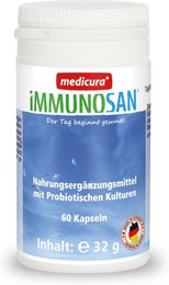 MEDICURA AG Immunosan Kapseln mit Vitamin C und Zink 60 Kapseln – Bild 1 von 3