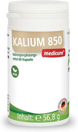MEDICURA AG Kalium 850 Kapseln vegan 60 Stück – Bild 1 von 1
