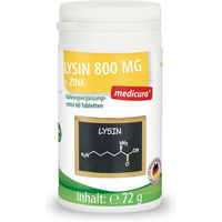 Produktbild von MEDICURA AG Lysin 800 mg mit Zink Tabletten 60 Stück