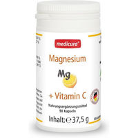 Produktbild von MEDICURA AG Magnesium + Vitamin C Kapseln