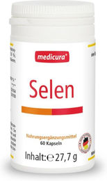 MEDICURA AG Selen Kapseln mit Natriumselenit 60 Kapseln – Bild 1 von 2