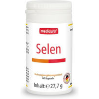 Produktbild von MEDICURA AG Selen Kapseln mit Natriumselenit 60 Kapseln