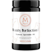 Produktbild von MEDICUSAN Beauty Perfection Hyaluron Spermidin OPC Kapseln vegan glutenfrei laktosefrei