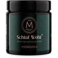Produktbild von MEDICUSAN Schlaf Wohl Kapseln Bio Vegan Glutenfrei Laktosefrei