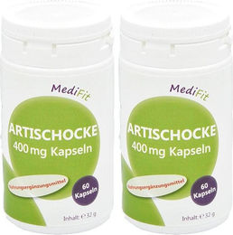 MediFit Artischocke 400 mg Kapseln ohne Gelatine 60 Stück – Bild 1 von 1