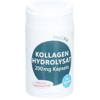Produktbild von MediFit Kollagen Hydrolysat 200 mg Kapseln 60 Stück