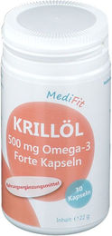 MediFit Krillöl Omega-3 Forte Kapseln – Bild 1 von 1