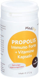 MediFit Propolis Immuno Forte mit B-Komplex Vitaminen Kapseln für Schwangere und Stillende 60 Stück – Bild 1 von 1