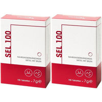 Produktbild von MediVital SEL 100 Tabletten mit Natriumselenit für Männer