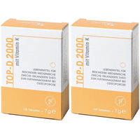 Produktbild von MediVital TOP-D 2000 Vitamin D3 Tabletten für Senioren, Schwangere und Stillende